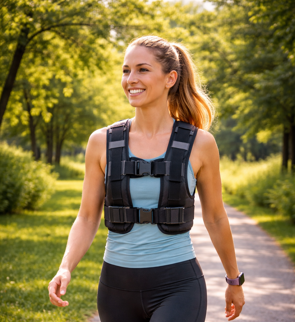 My Simple Walking Routine Using a Weighted&nbsp;Vest